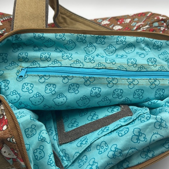 Loungefly Bags Loungefly Hello Kitty Mushroom Apples Duffle Bag